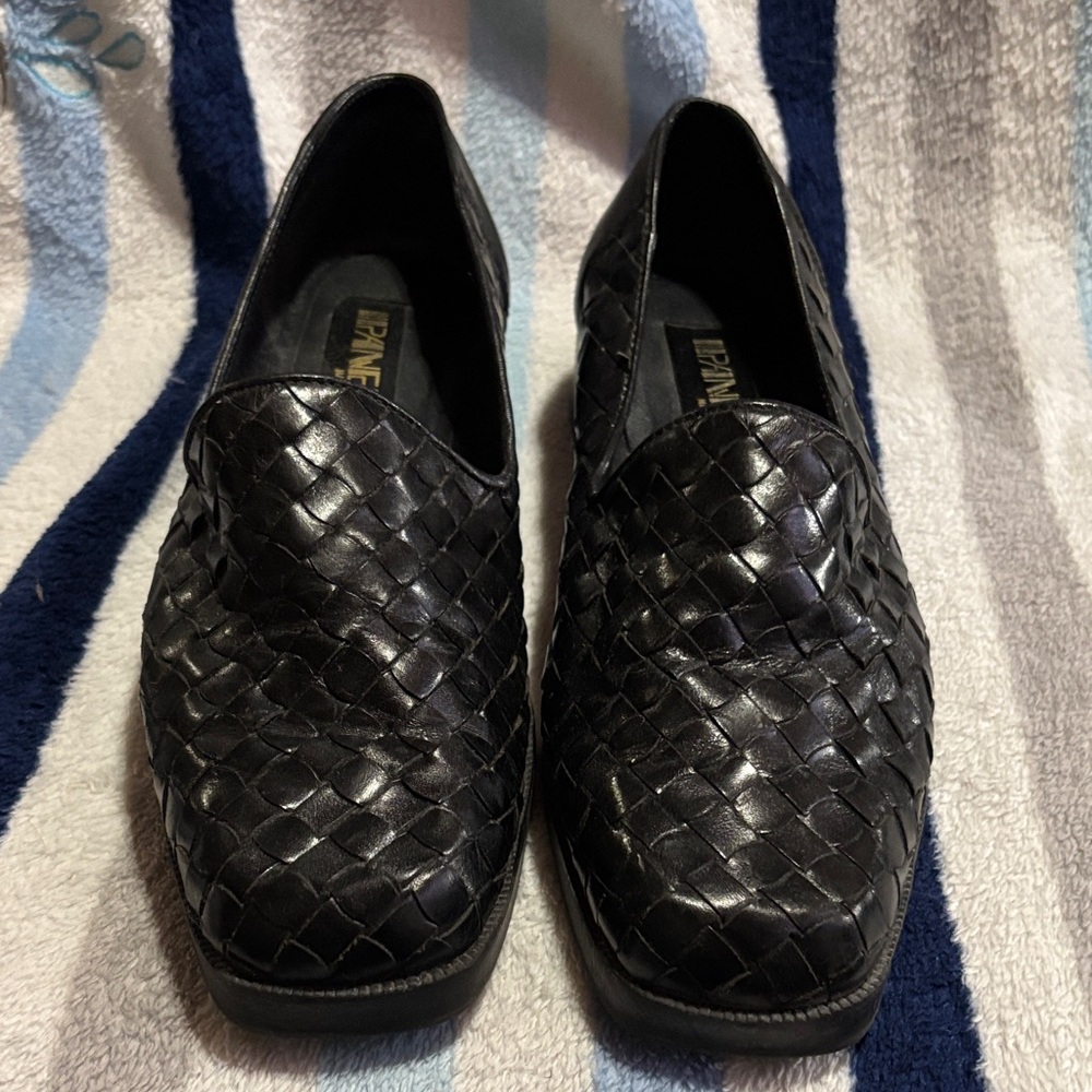 Ipanema Black Woven Loafers